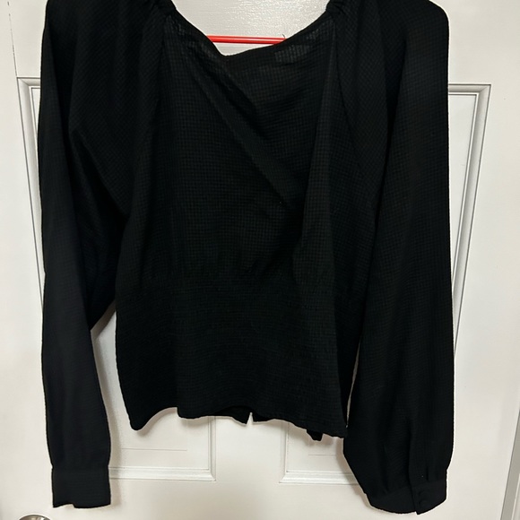 Madewell Crop Blouse - Picture 9 of 9